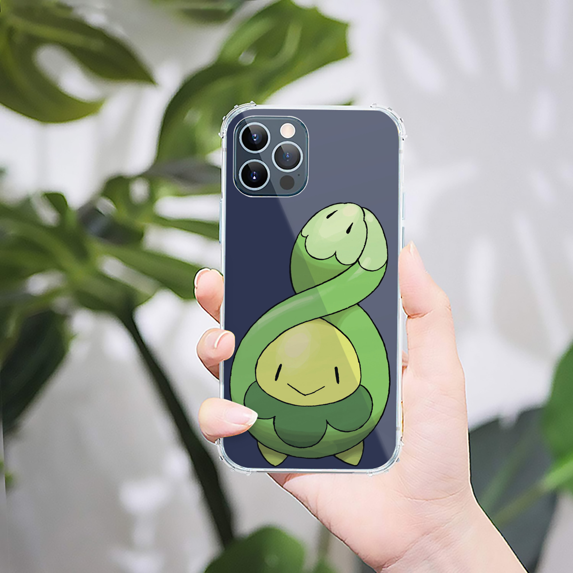 （画像用） ポケットモンスター Pokémon 【iPhone 12シリーズ対応】透明スマホケース（クリアソフトケース）